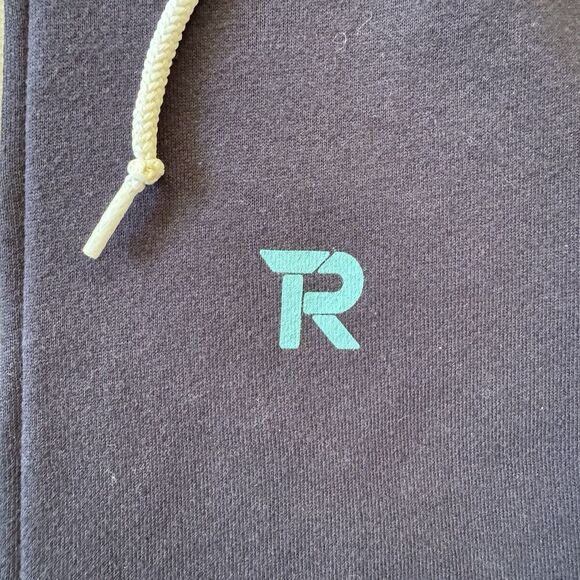 American Apparel F497 Rick & Morty Mr. Meeseeks Unisex Fleece Zip Hoodie Navy M - Picture 8 of 8